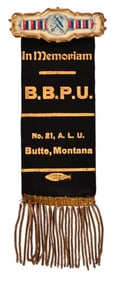 Barber Protective Union Ribbon Butte Montana