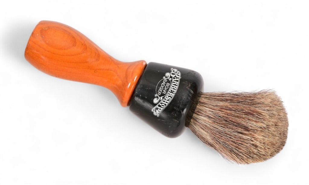 Barbershop "Boar Badger" Large Brush Display (1 of 1)