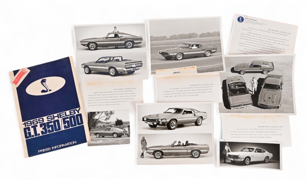 1969 Shelby GT350/500 Press Release Packet (1 of 3)