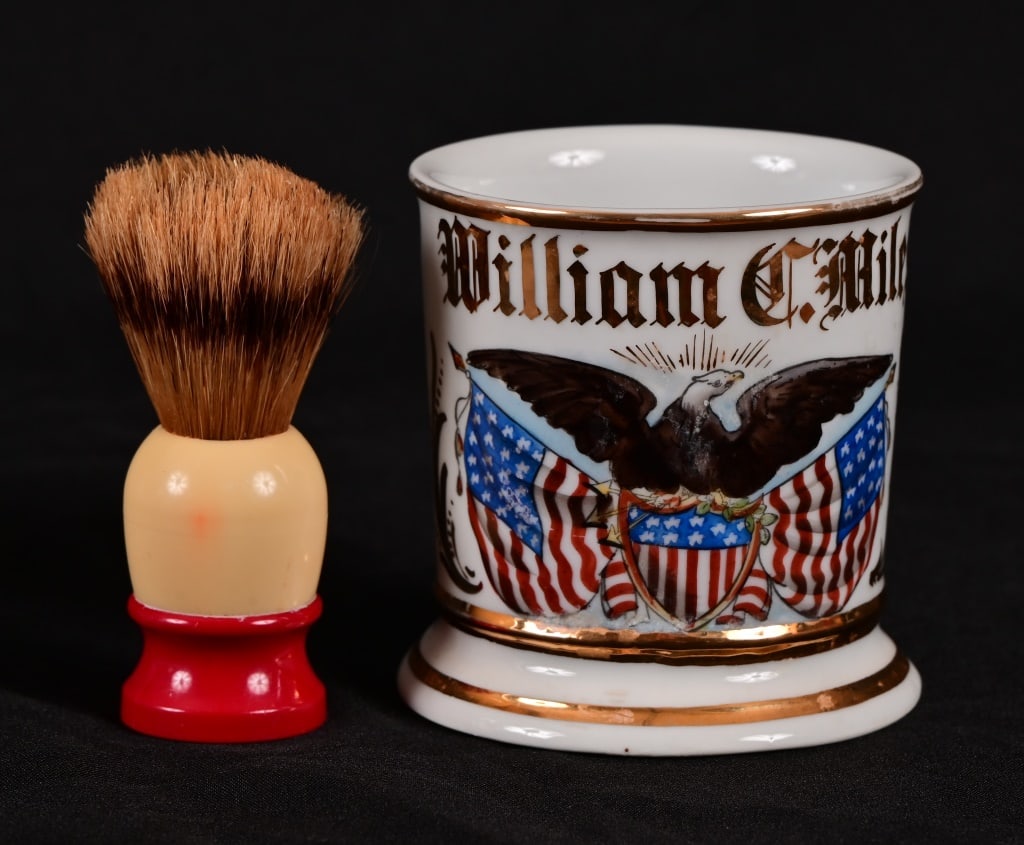 Occupational, Patriotic Shaving Mug With Brush (1 of 5)