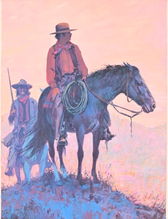 Guy Deel Original Painting (1 of 5)