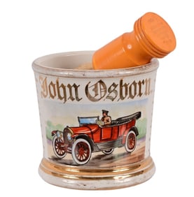 Occupational Shaving Mug with Brush