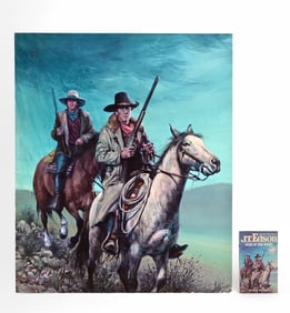 "Guns in the Night" Guy Deel Original Illustration