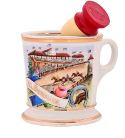 Horse Race Breeder's Occupational Shaving Mug