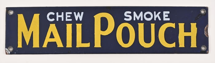 Mail Pouch Tobacco Porcelain Sign