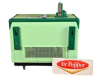 Dr. Pepper Coin-Op Bottle Vending Machine