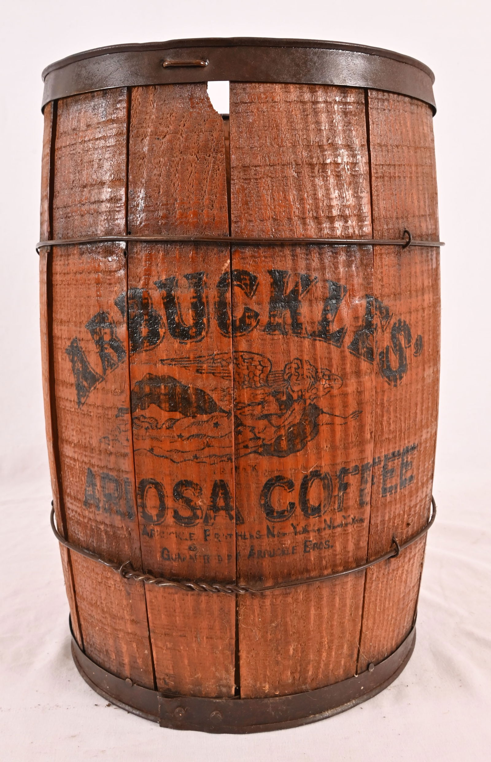 Arbuckles Coffee Barrel (1 of 4)