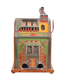 Mills Coin-Op "Poinsettia" Slot Machine c.1930's