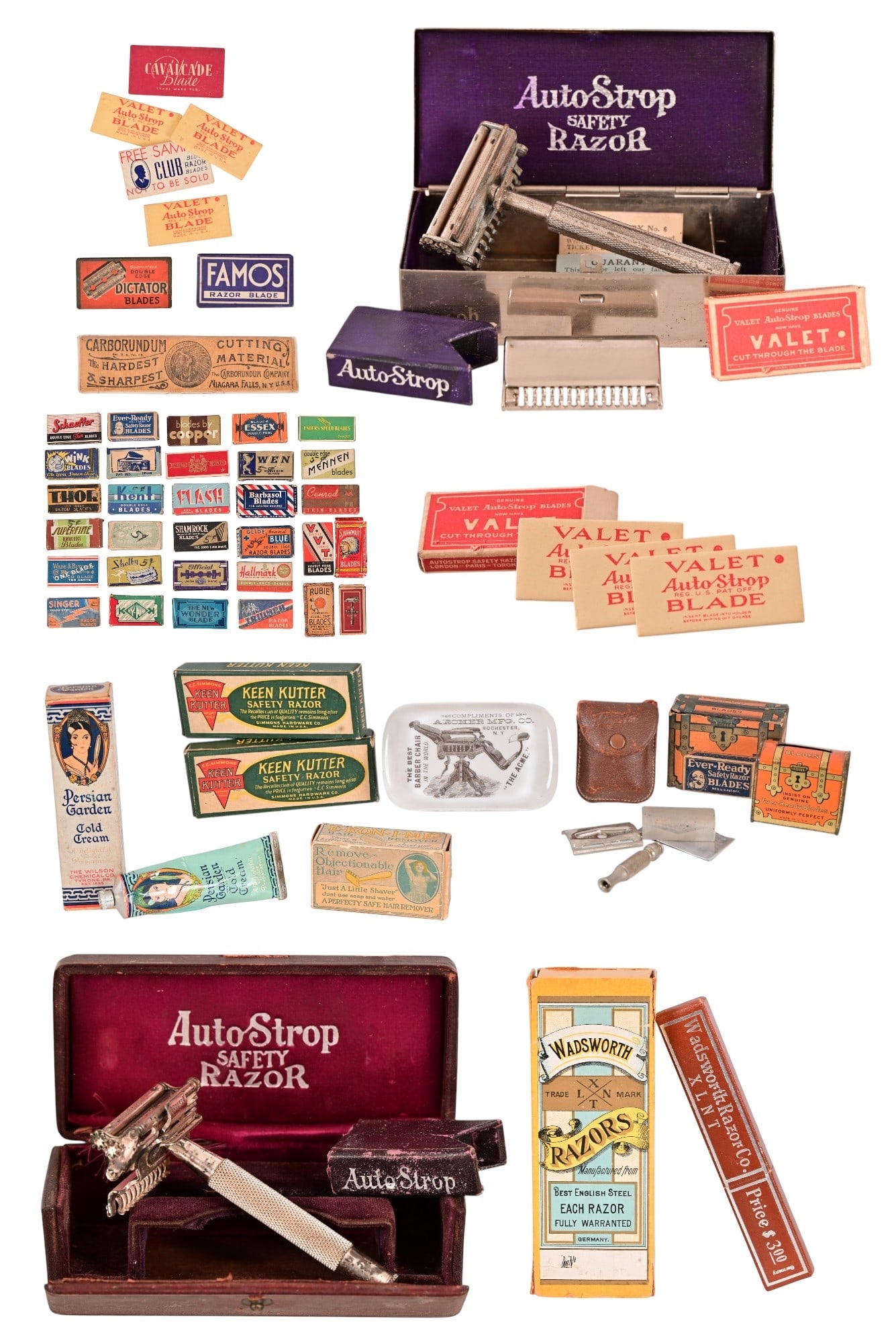 Collection of Antique Barbershop Memorabilia (1 of 10)