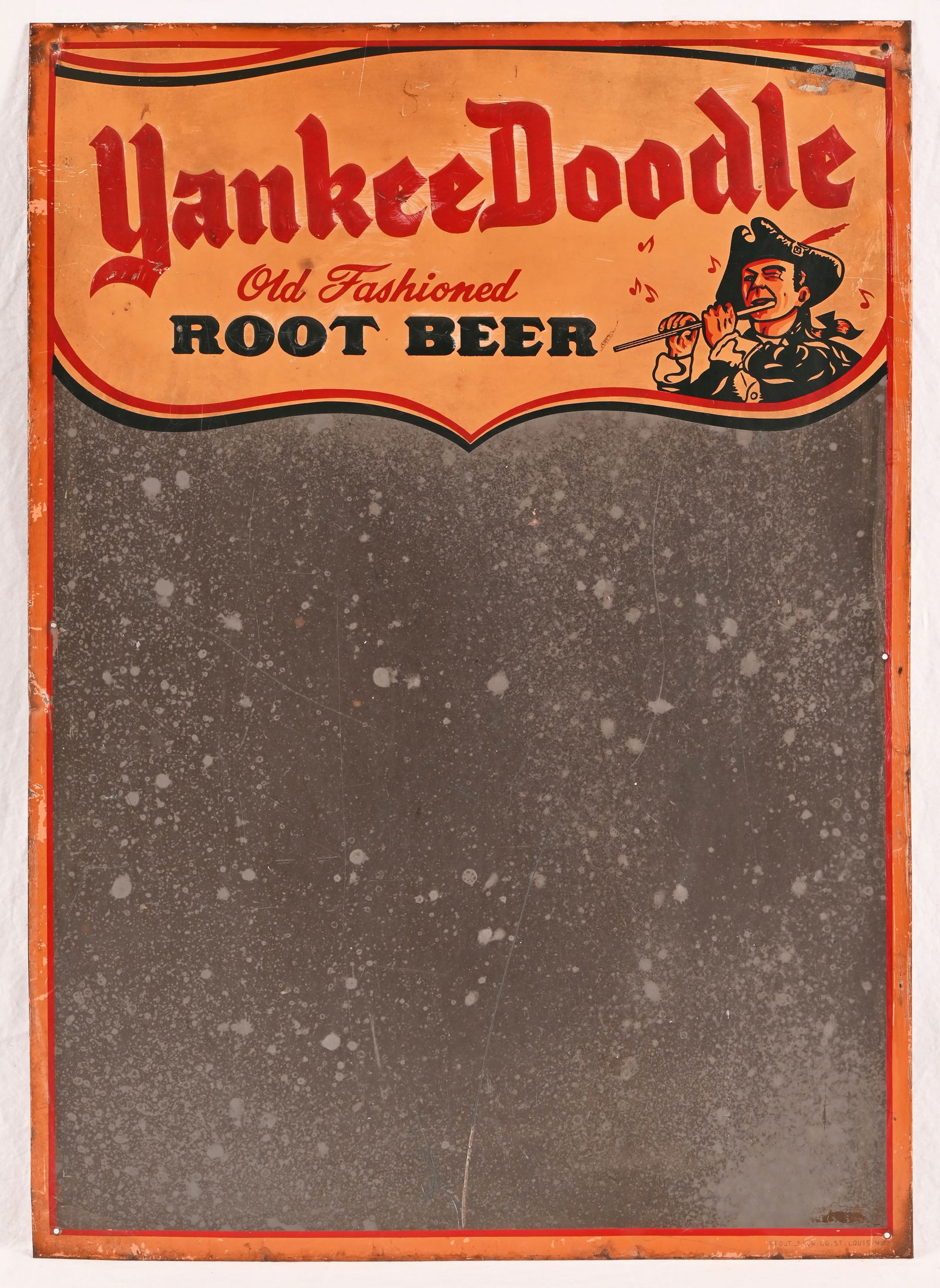 Yankee Doodle Root Beer Tin Chalkboard Menu Sign (1 of 7)