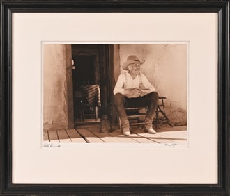 Lonesome Dove Double Signed Photo by Bill Wittliff
