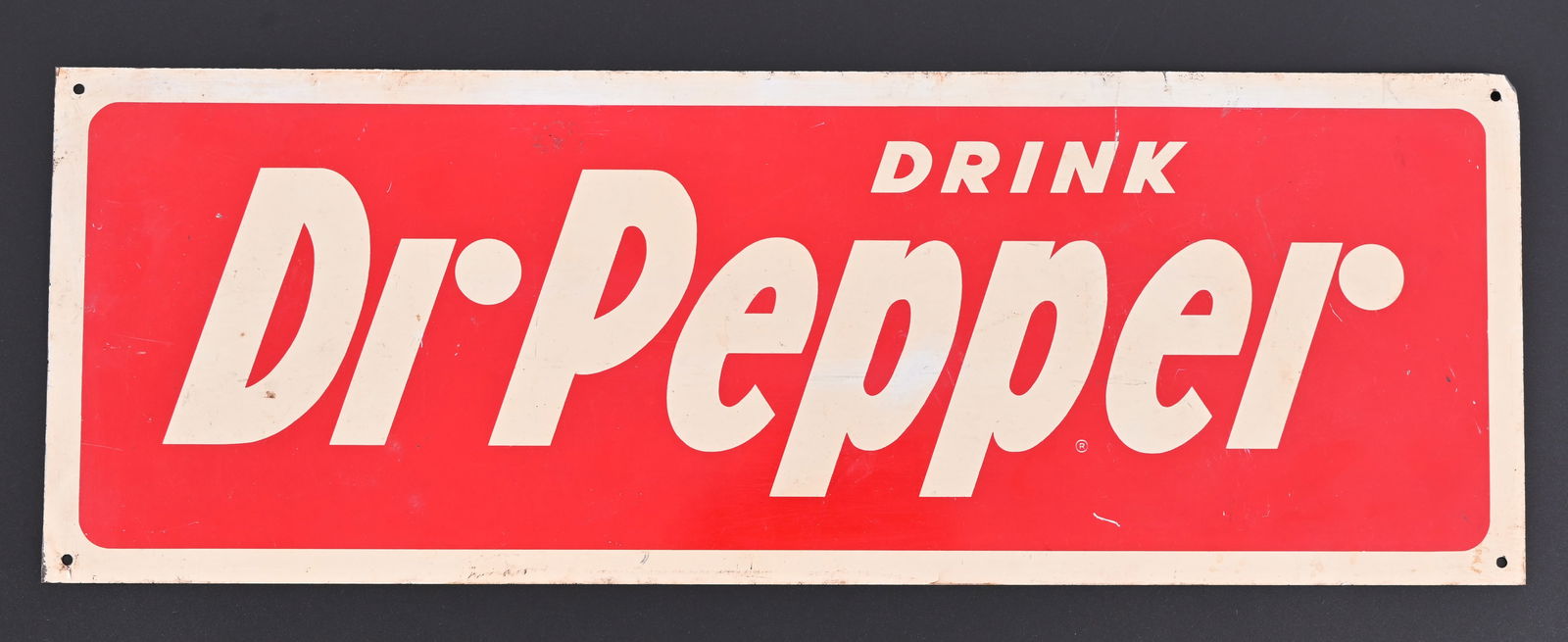 Dr. Pepper Tin Advertising Sign (1 of 4)