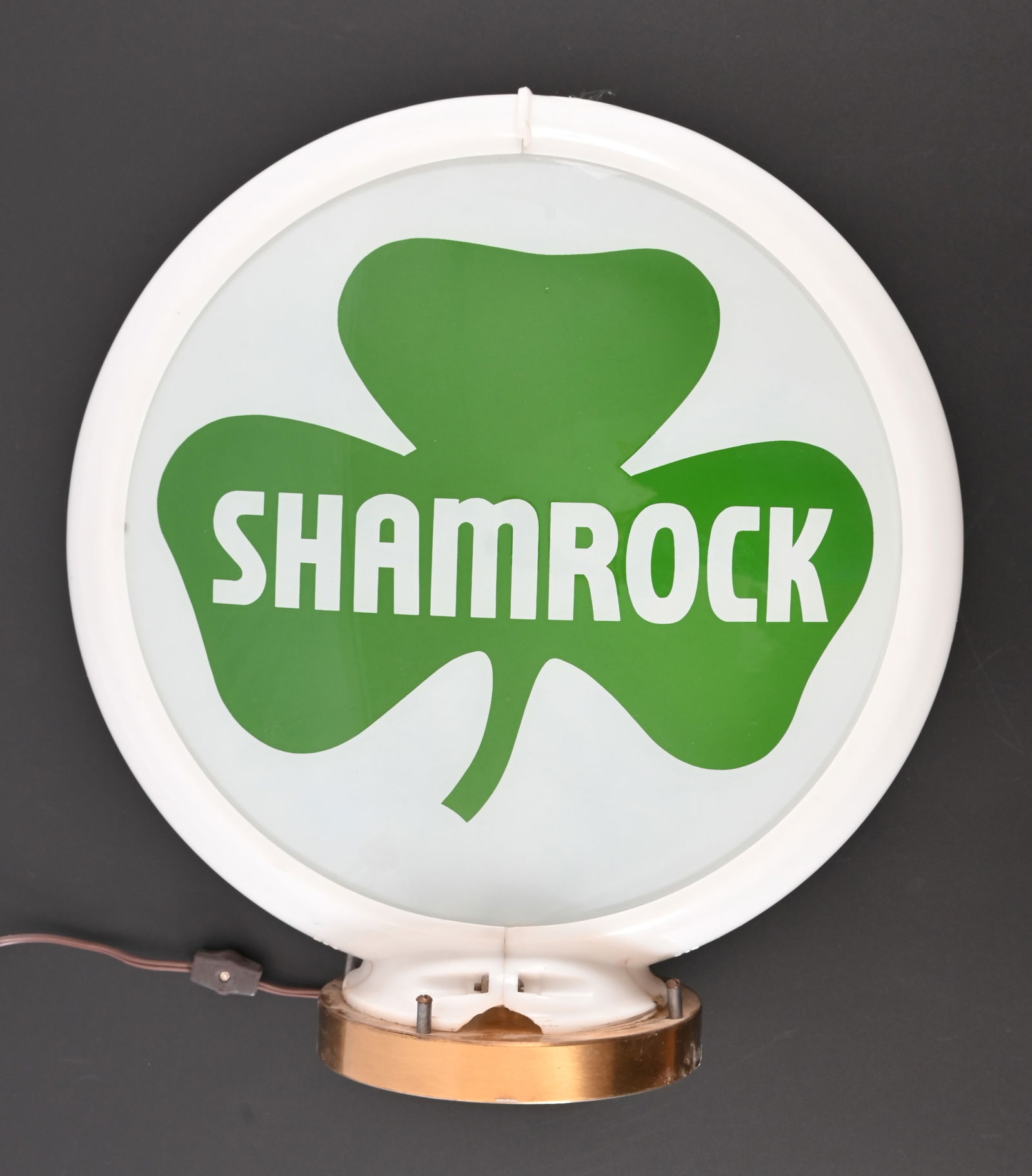 Shamrock Double Sided Gas Globe Lamp (1 of 4)