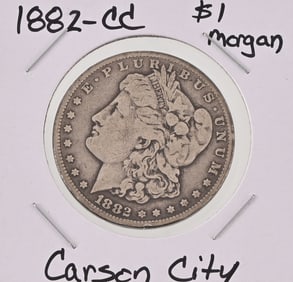 1882 Carson City Morgan Silver Dollar