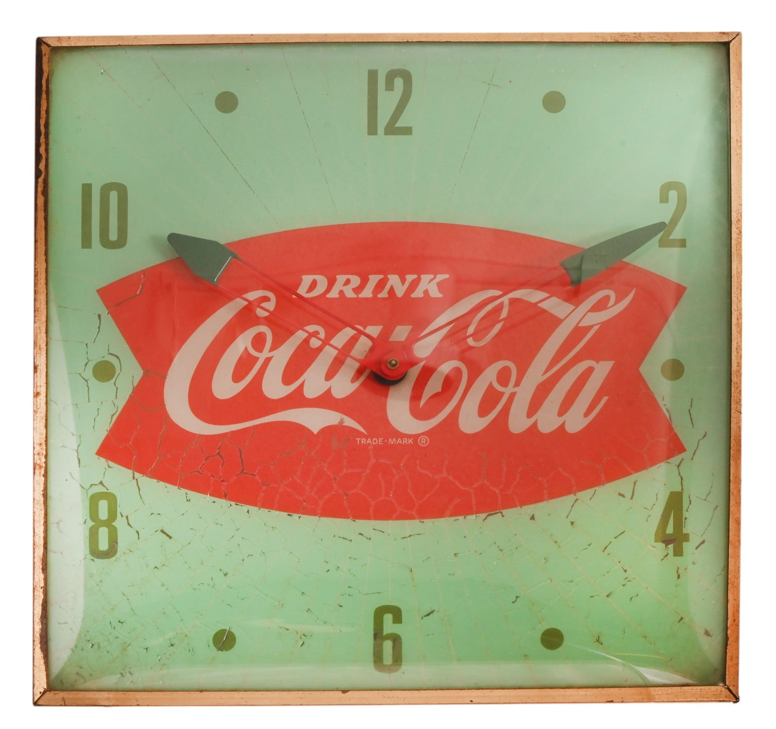 Coca-Cola Fishtail PAM Lighted Clock (1 of 5)