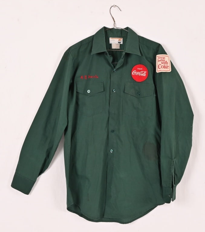 Coca-Cola Employee Uniform Shirt (1 of 8)