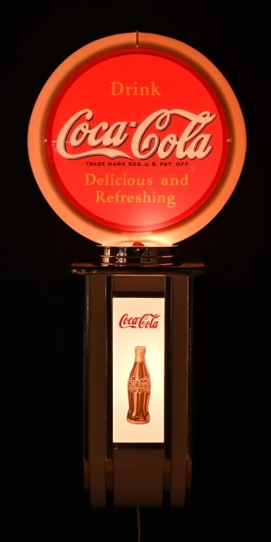Coca-Cola Lighted Retro Sign (1 of 7)