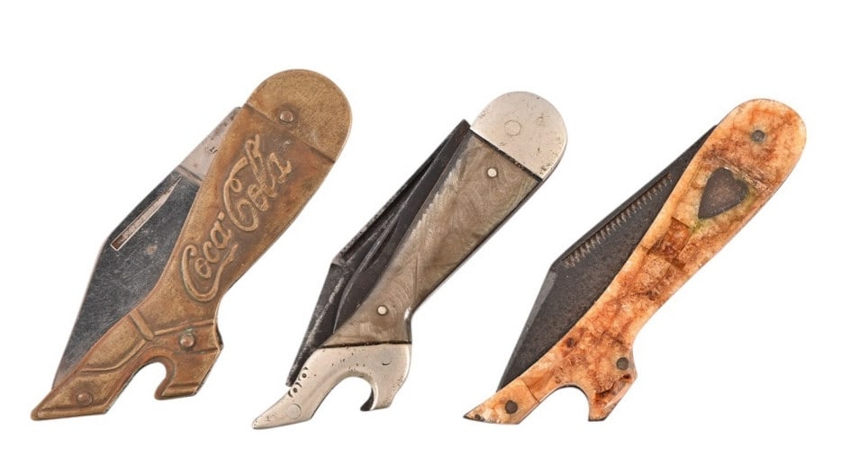3 Gal Leg Advertising Pocket Knives (1 of 4)