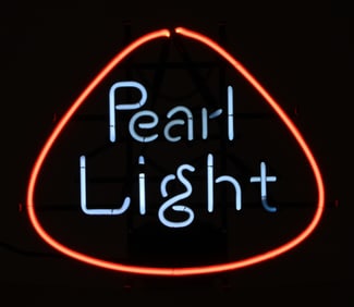 Pearl Light Beer Neon Sign