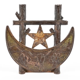Texas Centennial Cast Iron Boot Scrape