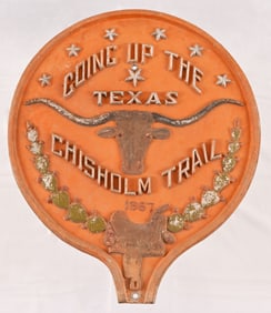 Texas Chisholm Trail Sign
