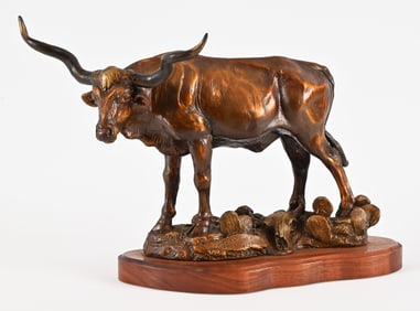 Longhorn Bronze By Ron Sweeten