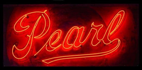 Old Original Pearl Beer Neon Sign