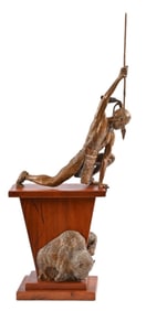 "The Harvest" Bronze Sculpture By John Bennett