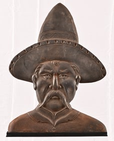 Pancho Villa Steel Shooting Target With Stand