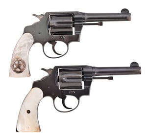 Texas Ranger M.T. Gonzaullas Colt Revolver Pair