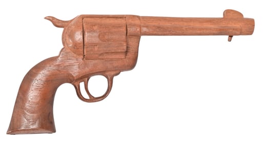 Texas Ranger MT Gonzaullas Carved Gun and Holster