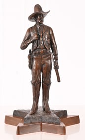 Texas Ranger Bronze by Jack Glover 1991