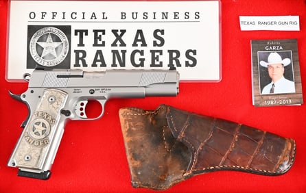 Texas Ranger Roberto Garza Duty Carry S&W 1911