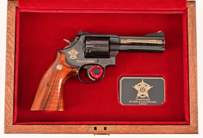 Texas Ranger Capt. C.R. Perry Cased S&W