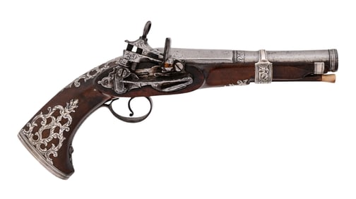 Spanish Miquelet Flintlock Pistol
