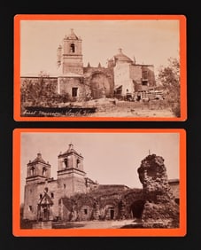 Mission Concepcion San Antonio Photo Cards (Pair)