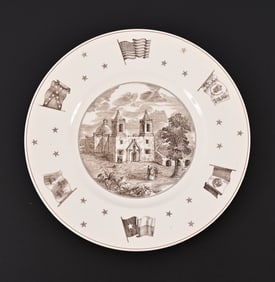 Mission Concepcion Commemorative Plate