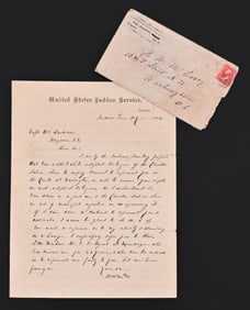 US Indian Agent 1894 Document