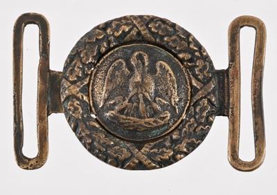Confederate Civil War Louisiana Pelican Belt Plate
