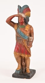 1950's Alfco Cigar Store Native American Display