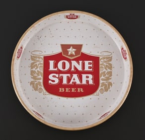 Lone Star Beer Vintage Serving Tray