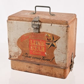 Lone Star Beer Vintage Cooler