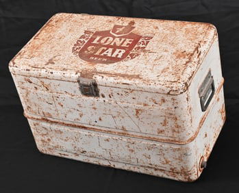 Lone Star Beer Vintage Cooler