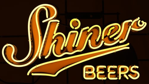 Shiner Beer Neon Sign