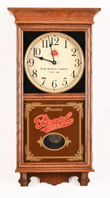 Pearl Beer Advertising Clock