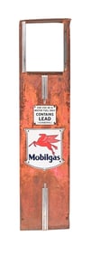Vintage Mobil Gas Pump Fascia Panel