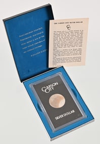 1882 Carson City Morgan Silver Dollar-GSA Slab