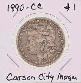 1890 Carson City Morgan Silver Dollar