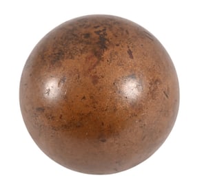 Battle of The Alamo Bronze Mexican Army Cannonball