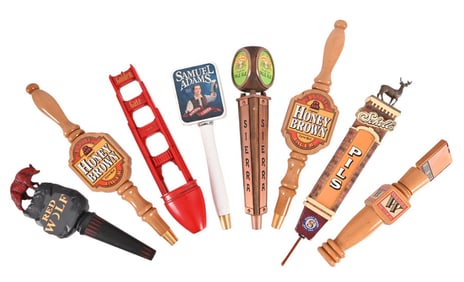 Collection Of (8) Beer Taps